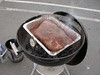 Andrew > BBQing in the parking lot at the Microsoft Silicon Valley Campus in December 2003