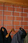 Coat hangers from Uniform Blitz in Per/Tanya's house