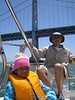 Andrew > Leo and Sofia passing the San Francisco Bay Bridge