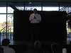 Andrew > "Linux sucks" 

Bill Gates comes to speak at SVC