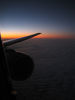 Andrew > Sunset across the wings of a 757-200
