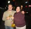 Andrew > Andrew and Darby partake of such Cava Sangria