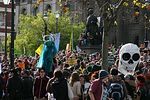 Sunday was a national leftist protest day