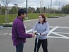 Andrew > BBQing in the parking lot at the Microsoft Silicon Valley Campus in March 2002