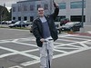 Andrew > Drinking and Driving BBQing in the parking lot at the Microsoft Silicon Valley Campus in March 2002